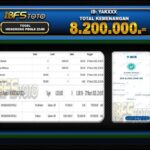 TOGEL HONGKONG POOLS – BUKTI JACKPOT BBFSTOTO