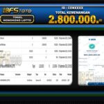 TOGEL HONGKONG LOTTO – BUKTI JACKPOT BBFSTOTO