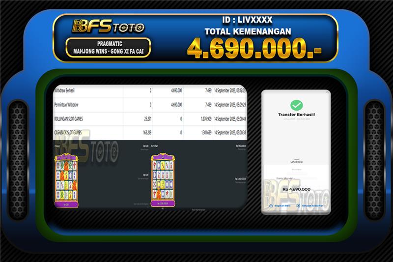 MAHJONG WAYS – GONG XI FA CAI – BUKTI JACKPOT SLOT BBFSTOTO