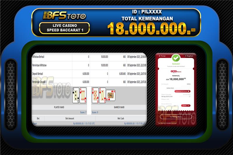 SPEED BACCARAT 1 – BUKTI JACKPOT LIVECASINO BBFSTOTO