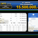 TOGEL SYDNEY POOLS – BUKTI JACKPOT BBFSTOTO