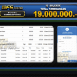 TOGEL PASARAN SINGAPORE  – BUKTI JACKPOT BBFSTOTO