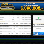 TOGEL HONGKONG POOLS – BUKTI JACKPOT BBFSTOTO