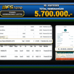 TOGEL HONGKONG LOTTO – BUKTI JACKPOT BBFSTOTO