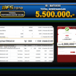 TOGEL TOTOMACAU4D 24.00 – BUKTI JACKPOT BBFSTOTO