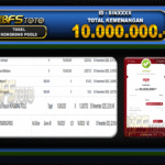 TOGEL HONGKONG POOLS – BUKTI JACKPOT BBFSTOTO