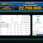TOGEL PASARAN SINGAPORE  – BUKTI JACKPOT BBFSTOTO