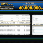 MAHJONG WAYS – BUKTI JACKPOT SLOT BBFSTOTO