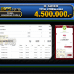 TOGEL HONGKONG POOLS – BUKTI JACKPOT BBFSTOTO