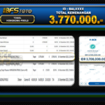 TOGEL HONGKONG POOLS – BUKTI JACKPOT BBFSTOTO