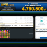 SUGAR RUSH 1000  – BUKTI JACKPOT BBFSTOTO