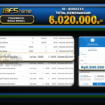 MEGA WHEEL – BUKTI JACKPOT SLOT BBFSTOTO