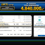 TOGEL HONGKONG POOLS – BUKTI JACKPOT BBFSTOTO