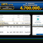 TOGEL HONGKONG POOLS – BUKTI JACKPOT BBFSTOTO
