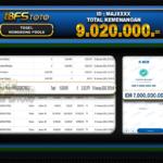 TOGEL HONGKONG POOLS – BUKTI JACKPOT BBFSTOTO
