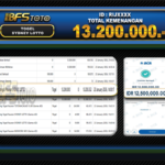 TOGEL SYDNEY LOTTO – BUKTI JACKPOT BBFSTOTO