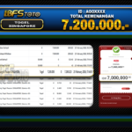 TOGEL PASARAN SINGAPORE – BUKTI JACKPOT BBFSTOTO