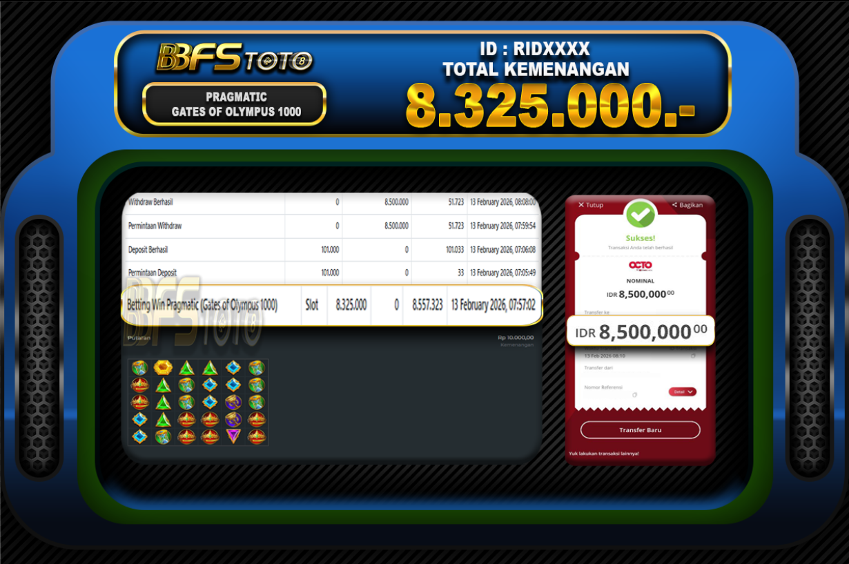 GATES OF OLYMPUS 1000 – BUKTI JACKPOT BBFSTOTO