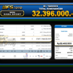 SABA SPORT – BUKTI JACKPOT BBFSTOTO